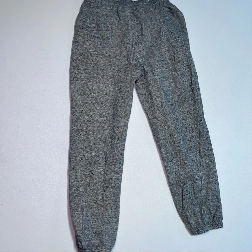 Boys Track Jogger Sweatpants Pants Set Pair of 2 Grey Size Large Lounge Play